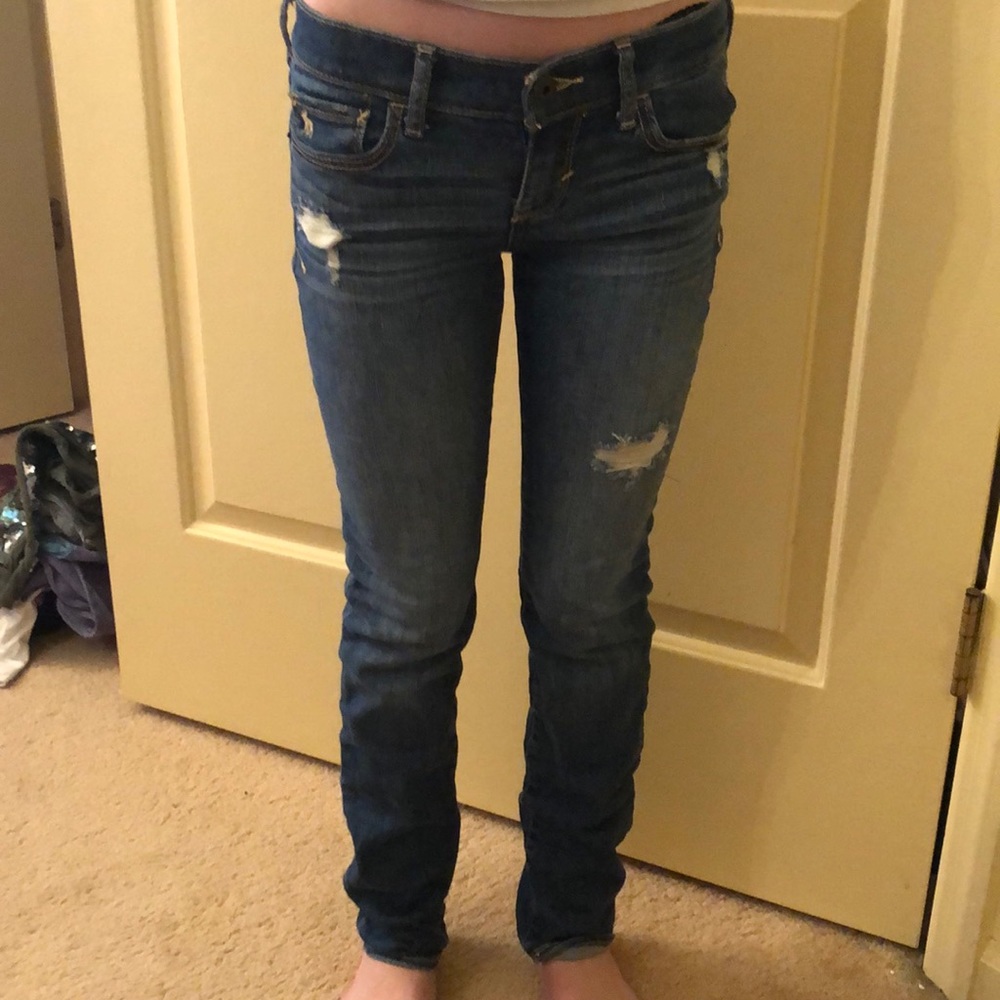 Abercrombie kids girls skinny jeans